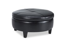 brighton black casual sofas   
