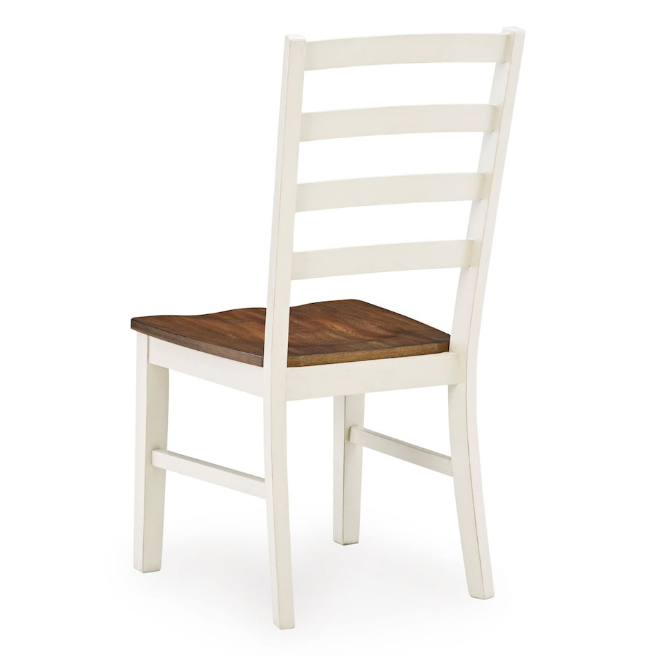 brown   antique white casual counter height stools   