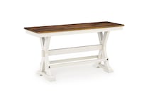 brown   antique white casual counter height stools   