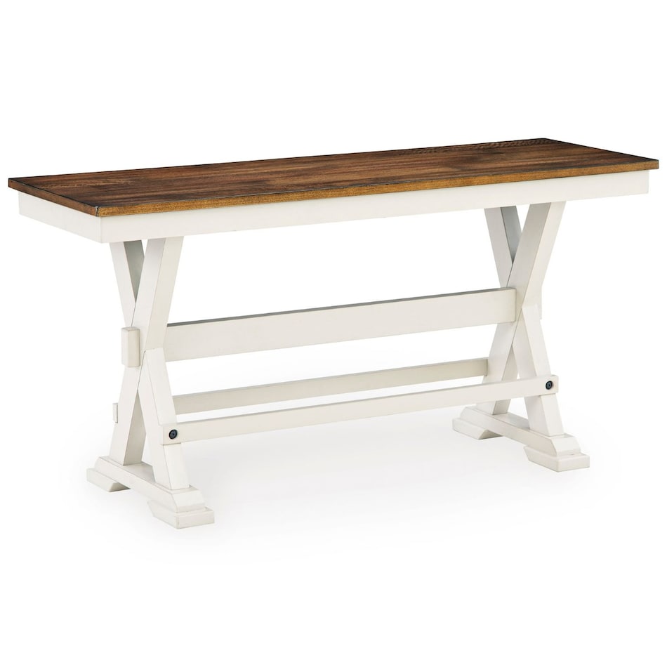 brown   antique white casual counter height stools   