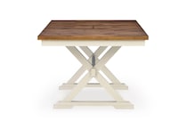 brown   antique white casual counter height stools   