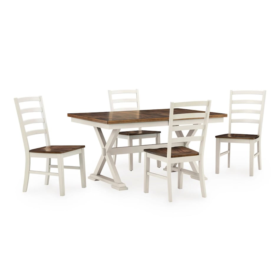 brown   antique white casual counter height stools apc  
