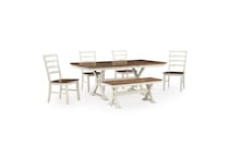 brown   antique white casual counter height stools apc  