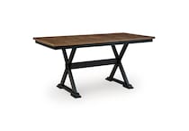 brown   black casual counter height stools   