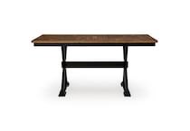 brown   black casual counter height stools   