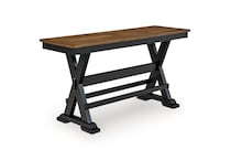 brown   black casual counter height stools   