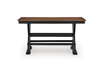 brown   black casual counter height stools   