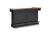 brown   black casual counter height stools   