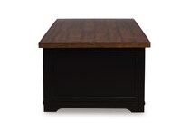 brown   black country living room tables   