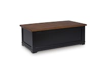 brown   black country living room tables   