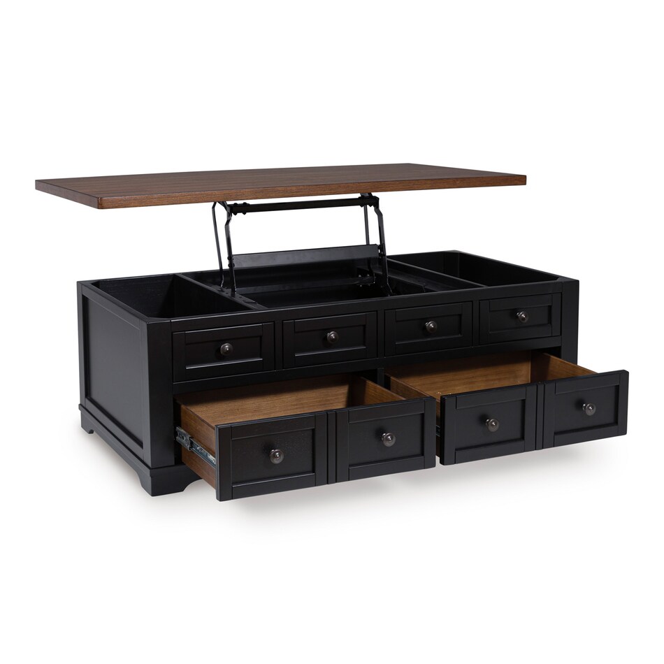 brown   black country living room tables   