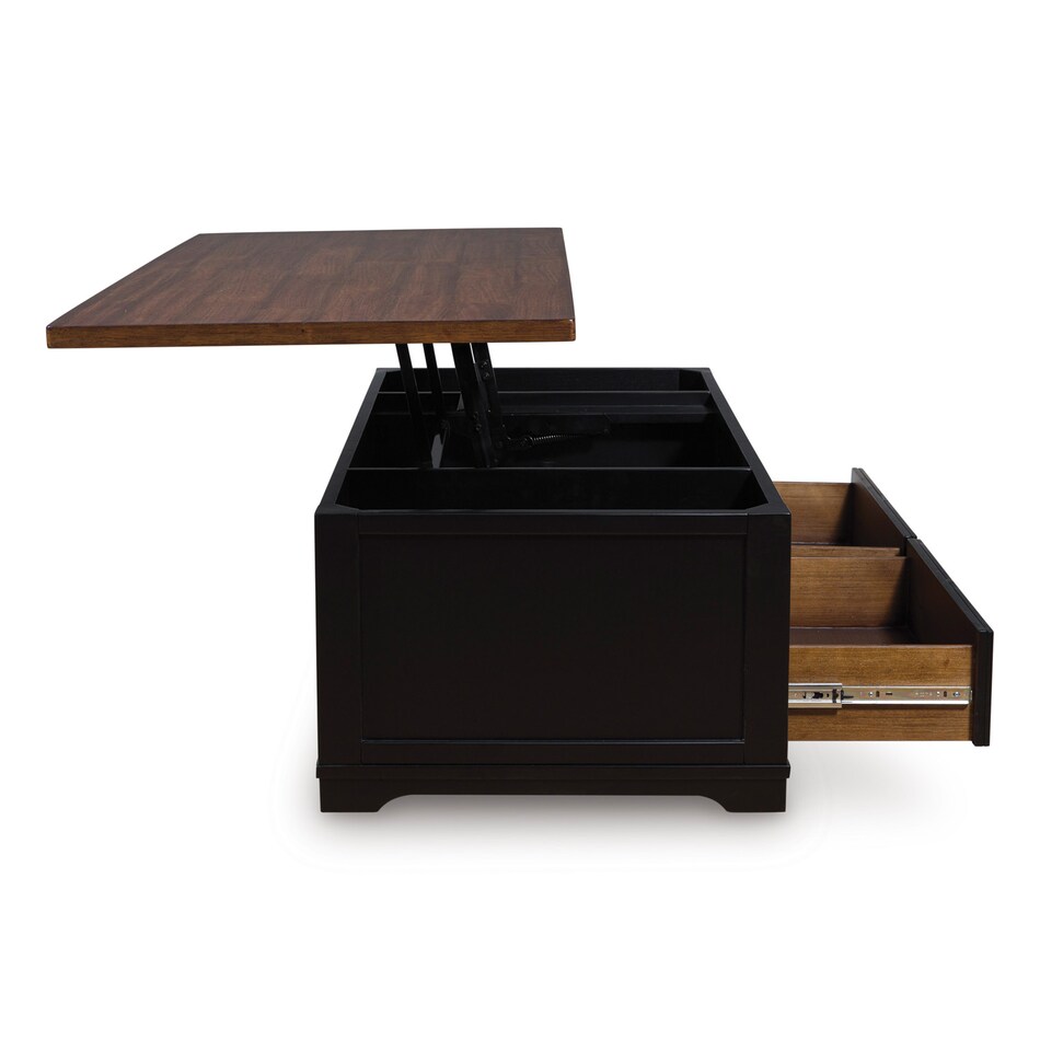 brown   black country living room tables   