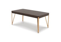 brown   champagne transitional casual tables   