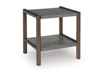 brown   gray transitional casual tables   