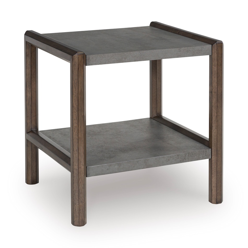 brown   gray transitional casual tables   