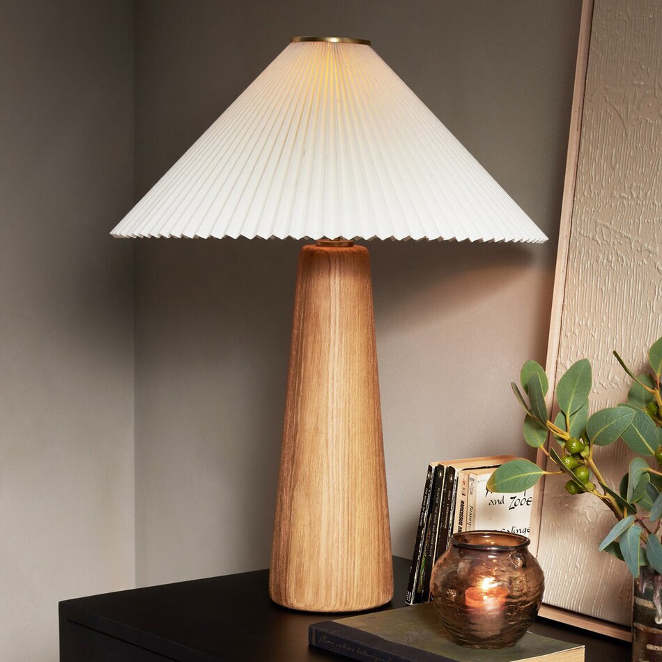 brown accent lamp   