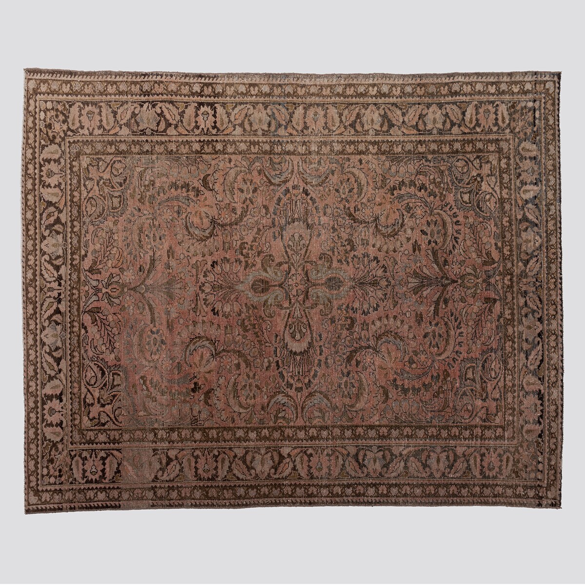 brown antique art accessories