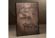 brown august haven wall art   