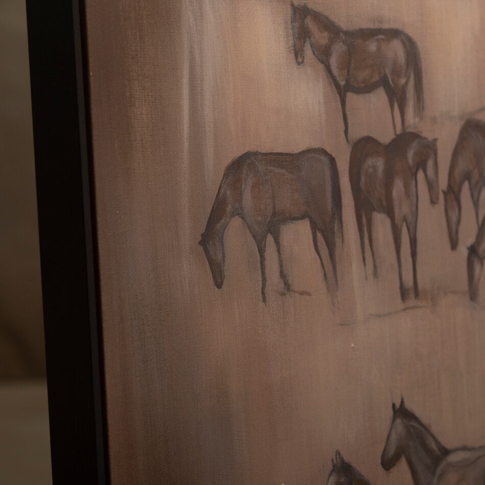 brown august haven wall art   