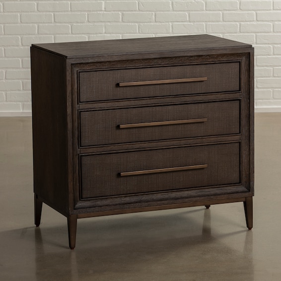 Callebaut 3-Drawer Nightstand