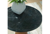 brown black accent pieces   