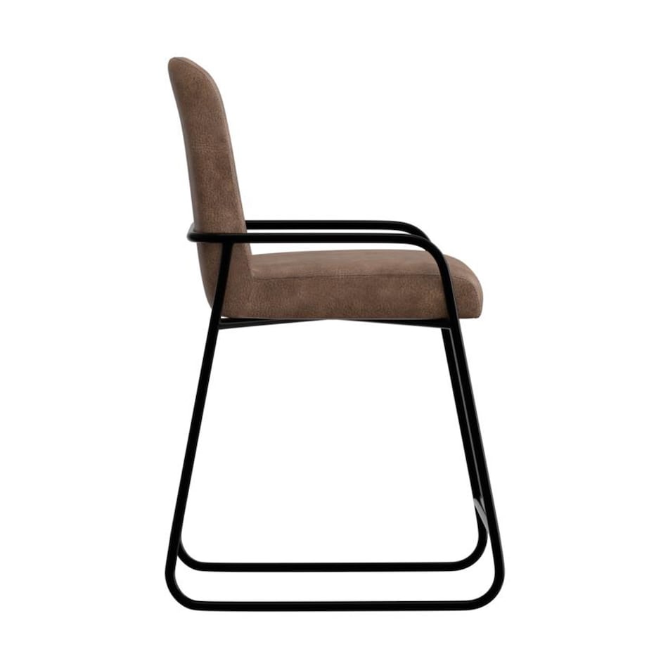 brown casual counter height stools   