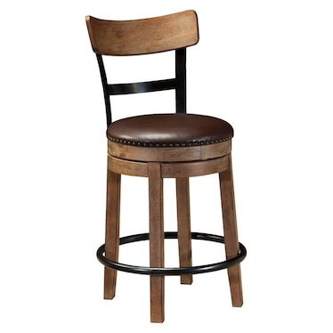 Pinnadel Swivel Barstool