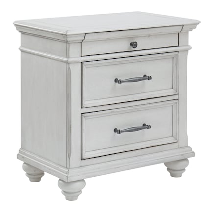 Kalyn White Nightstand