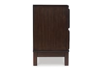 brown casual transitional bedroom   