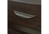 brown casual transitional bedroom   