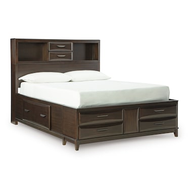 Kira Brown Storage Bed