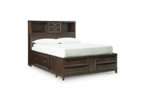 brown casual transitional bedroom abqn  