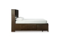 brown casual transitional bedroom abqn  
