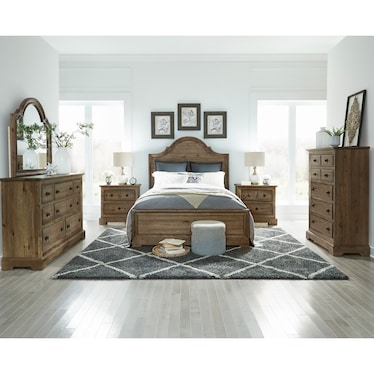 Rosendale Panel Bed