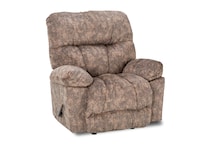 brown chaise rocker recliner   