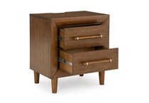 brown contemporary bedroom   