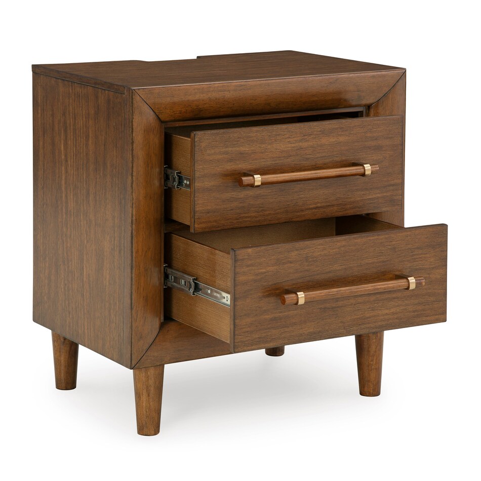 brown contemporary bedroom   