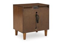 brown contemporary bedroom   