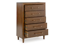 brown contemporary bedroom   