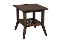 brown contemporary tables   