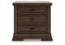 brown country bedroom   