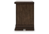 brown country bedroom   