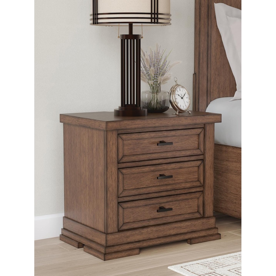 brown country bedroom   