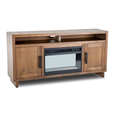 Brenton Fireplace TV Console