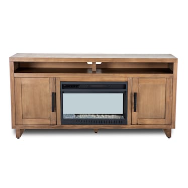 Brenton Fireplace TV Console