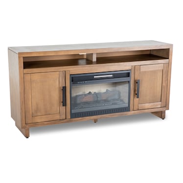 Brenton I Fireplace TV Console