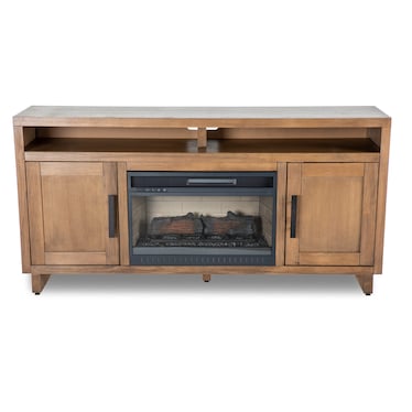 Brenton I Fireplace TV Console