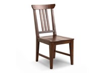 brown country formal dining room   