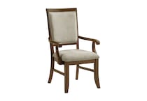 brown country formal dining room   