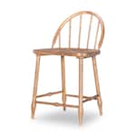 brown country formal dining room   